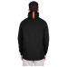 Толстовка Cincinnati Bengals New Era Black Functional Fandom Balaclava Helmet Stripe Tri-Blend