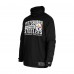 Толстовка Pittsburgh Steelers New Era Black Functional Fandom Balaclava Helmet Stripe Tri-Blend
