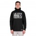 Las Vegas Raiders New Era Black Functional Fandom Balaclava Helmet Stripe Tri-Blend Hoodie