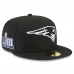 Бейсболка New England Patriots New Era x Alpha Industries Black 59FIFTY