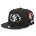 Бейсболка San Francisco 49ers New Era x Alpha Industries Black 59FIFTY