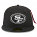 Бейсболка San Francisco 49ers New Era x Alpha Industries Black 59FIFTY