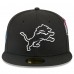 Бейсболка Detroit Lions New Era x Alpha Industries Black 59FIFTY