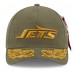 Бейсболка New York Jets New Era x Alpha Industries Olive A-Frame 9FORTY