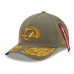 Бейсболка Los Angeles Rams New Era x Alpha Industries A-Frame 9FORTY - Olive