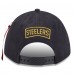 Бейсболка Pittsburgh Steelers New Era x Alpha Industries Black A-Frame 9FORTY