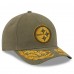 Бейсболка Pittsburgh Steelers New Era x Alpha Industries Olive A-Frame 9FORTY