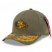 Бейсболка San Francisco 49ers New Era x Alpha Industries Olive A-Frame 9FORTY