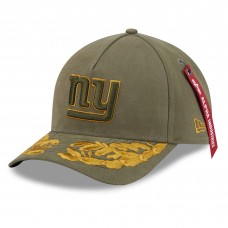 Бейсболка New York Giants New Era x Alpha Industries Olive A-Frame 9FORTY Бейсболка New York Giants New Era x Alpha Industries Olive A-Frame 9FORTY