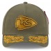 Бейсболка Kansas City Chiefs New Era x Alpha Industries Olive A-Frame 9FORTY