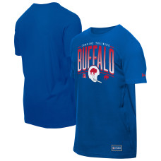 Футболка Buffalo Bills New Era Royal Combine Authentic Training Throwback Футболка Buffalo Bills New Era Royal Combine Authentic Training Throwback