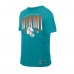 Miami Dolphins New Era Aqua Combine Authentic Training Throwback T-Shirt
