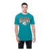 Miami Dolphins New Era Aqua Combine Authentic Training Throwback T-Shirt