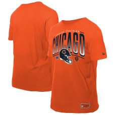 Футболка Chicago Bears New Era Orange Combine Authentic Helmet Футболка Chicago Bears New Era Orange Combine Authentic Helmet