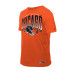 Футболка Chicago Bears New Era Orange Combine Authentic Helmet