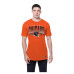 Футболка Chicago Bears New Era Orange Combine Authentic Helmet