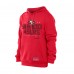 San Francisco 49ers New Era Scarlet Combine Authentic Local State Throwback Hoodie