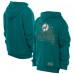 Miami Dolphins New Era Aqua Combine Authentic Local State Throwback Hoodie Miami Dolphins New Era Aqua Combine Authentic Local State Throwback Hoodie