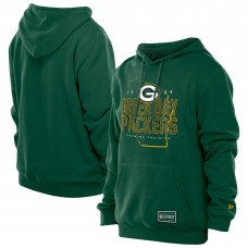 Толстовка Green Bay Packers New Era Green Combine Authentic Local State Throwback