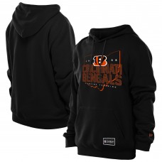 Cincinnati Bengals New Era Black Combine Authentic Local State Hoodie