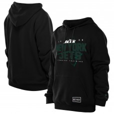 New York Jets New Era Black Combine Authentic Local State Hoodie New York Jets New Era Black Combine Authentic Local State Hoodie