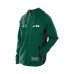New York Jets New Era Green Combine Authentic Raglan Scuba Full-Zip Hoodie