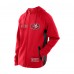 San Francisco 49ers New Era Scarlet Combine Authentic Raglan Scuba Full-Zip Hoodie