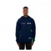 Seattle Seahawks New Era College Navy Combine Authentic Raglan Scuba Full-Zip Hoodie