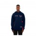 Толстовка на молнии Houston Texans New Era Navy Combine Authentic Raglan Scuba
