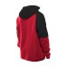 Толстовка Atlanta Falcons New Era Red Combine Authentic Color Block Raglan