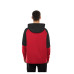 Толстовка Atlanta Falcons New Era Red Combine Authentic Color Block Raglan