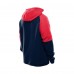 Толстовка Houston Texans New Era Navy Combine Authentic Color Block Raglan