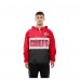 Kansas City Chiefs New Era Red Ripstop Quarter-Zip Hooded Windbreaker
