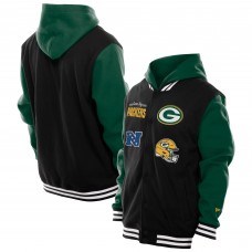 Куртка Green Bay Packers New Era Black Fleece