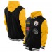 Куртка на кнопках Pittsburgh Steelers New Era Black Fleece