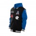 New England Patriots New Era Black Full-Snap Fleece Hoodie Jacket