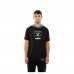 Las Vegas Raiders New Era Black Combine Authentic Hooded Raglan Short-Sleeve T-Shirt