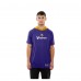 Minnesota Vikings New Era Purple Combine Authentic Hooded Raglan Short-Sleeve T-Shirt