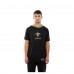 New Orleans Saints New Era Black Combine Authentic Hooded Raglan Short-Sleeve T-Shirt