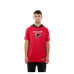 Футболка Atlanta Falcons New Era Red Combine Authentic Hooded Raglan Short-Sleeve
