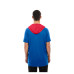Футболка Buffalo Bills New Era Royal Combine Authentic Hooded Raglan Short-Sleeve