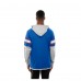 Футболка с длинным рукавом с капюшоном Buffalo Bills New Era Royal Twofer Layered