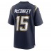 Джерси Los Angeles Chargers Ladd McConkey Nike Navy Alternate Super Chargers Game Player