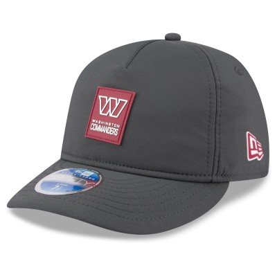 Бейсболка Washington Commanders New Era Charcoal 2025 Sideline Cold Weather Retro Crown 59FIFTY