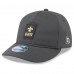 Бейсболка New Orleans Saints New Era Charcoal 2025 Sideline Cold Weather Retro Crown 59FIFTY