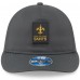 Бейсболка New Orleans Saints New Era Charcoal 2025 Sideline Cold Weather Retro Crown 59FIFTY