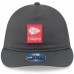 Бейсболка Kansas City Chiefs New Era Charcoal 2025 Sideline Cold Weather Retro Crown 59FIFTY