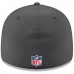 Бейсболка New England Patriots New Era Charcoal 2025 Sideline Cold Weather Retro Crown 59FIFTY