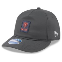 Бейсболка Chicago Bears New Era Charcoal 2025 Sideline Cold Weather Retro Crown 59FIFTY