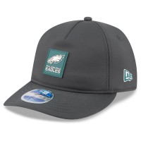 Бейсболка Philadelphia Eagles New Era Charcoal 2025 Sideline Cold Weather Retro Crown 59FIFTY